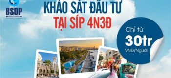 Tour đảo Síp 2 trong 1: Du lịch & khảo sát đầu tư chỉ từ 30 triệu VNĐ