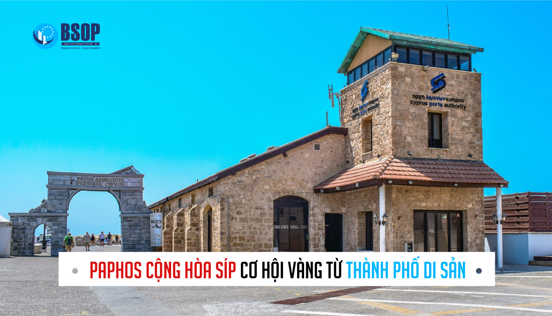 Paphos cộng hòa síp: Cơ hội vàng từ thành phố di sản