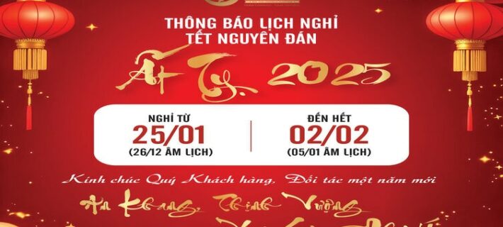 BSOP thông báo lịch hoạt động trong dịp Tết Nguyên Đán Ất Tỵ 2025