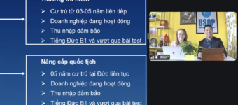 Recap Talkshow: Đầu tư doanh nghiệp tại châu Âu – Nhận quyền cư trú cho gia đình