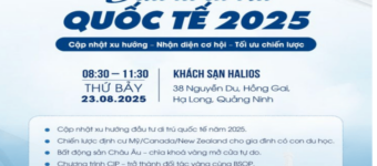 Mời tham dự sự kiện “Đầu tư di trú Quốc tế 2025” tại Quảng Ninh