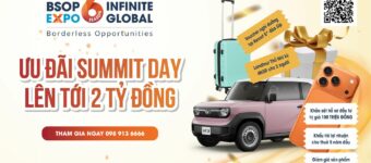 BSOP EXPO 6 – Summit Day: Cơ hội nhận iPhone 17 Pro Max, xe VinFast VF3 và ưu đãi đầu tư lên tới 2 tỷ đồng