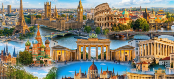 Danh sách thủ đô của các nước châu Âu và những điểm đến đặc biệt
