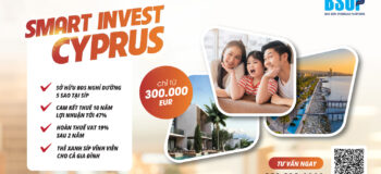 Smart Invest: Cơ hội sở hữu bất động sản resort 5 sao tại Síp với cam kết cho thuê 10 năm và thẻ xanh vĩnh viễn