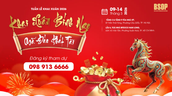 Thư mời tham dự Tuần lễ Khai Xuân 2026 cùng BSOP