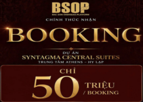 Chính thức nhận Booking dự án SYNTAGMA CENTRAL SUITES