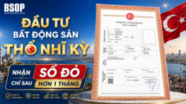 Chúc mừng Nhà đầu tư nhận sổ đỏ bất động sản Thổ Nhĩ Kỳ