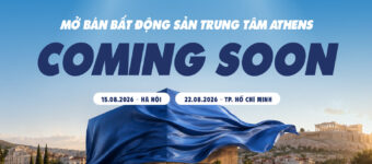 BSOP sắp ra mắt dự án bất động sản mới tại Athens – Mở booking từ tháng 08/2026