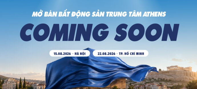 BSOP sắp ra mắt dự án bất động sản mới tại Athens – Mở booking từ tháng 08/2026