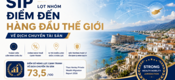 Síp lọt top 5 điểm đến hàng đầu thế giới về dịch chuyển tài sản