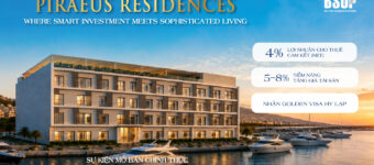Piraeus Residences – Cơ hội sở hữu căn hộ cao cấp tại trung tâm cảng Piraeus, Athens