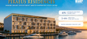 Piraeus Residences – Cơ hội sở hữu căn hộ cao cấp tại trung tâm cảng Piraeus, Athens