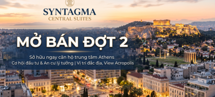 Syntagma Central Suites chuẩn bị mở bán đợt 2