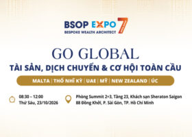 [BSOP EXPO 7] Cơ hội gặp trực tiếp Cục trưởng Cục di trú Malta cùng các chuyên gia quốc tế tại Tp. Hồ Chí Minh